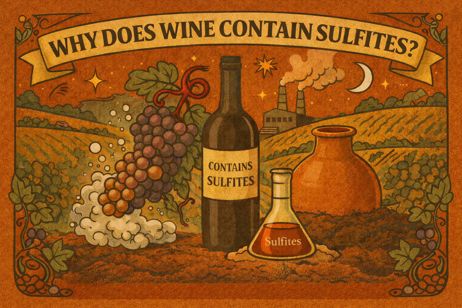 "Contains Sulfites" — What That Label Actually Means in Natural Wine