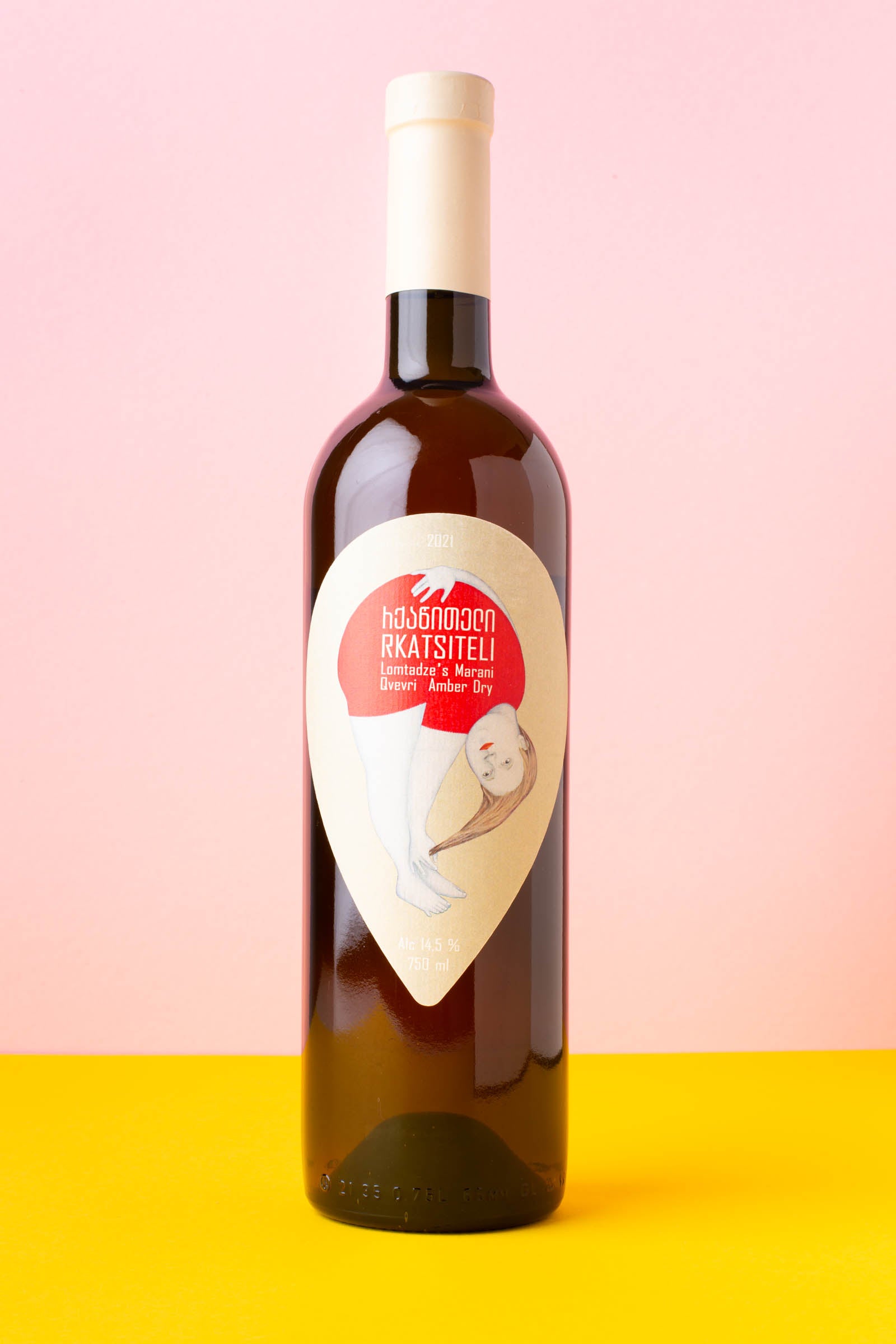 Georgian natural amber wine - Norah's Rkatsiteli, 2022
