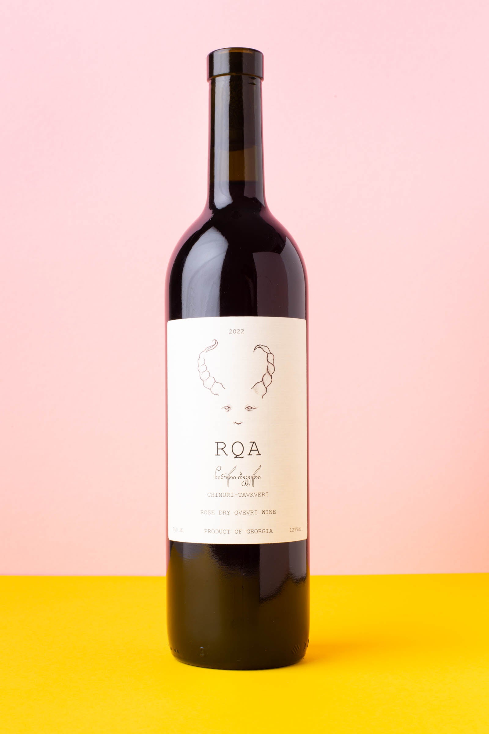 Georgian natural rose wine - Chinuri-Tavkveri, 2023